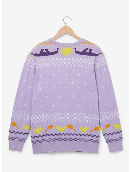 Enredados Rapunzel Ugly Sweater Con Luces