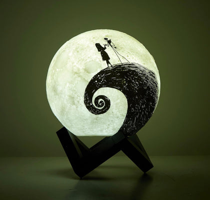 Extraño Mundo De Jack Lámpara Luna