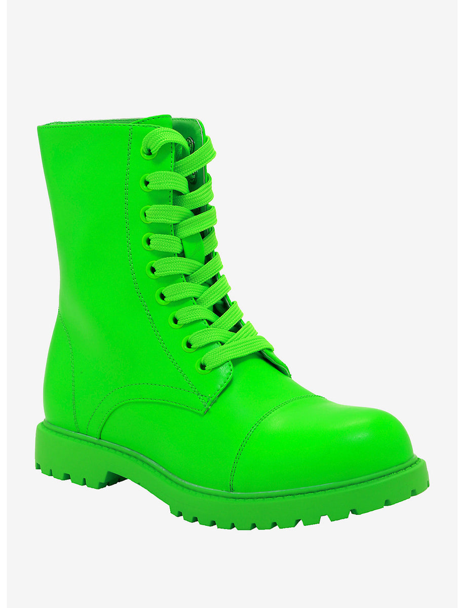 Green combat sales boots outfit