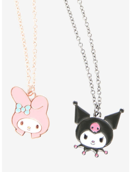 Sanrio My Melody & Kuromi Duo Collar Set