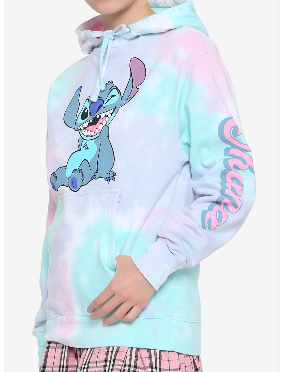 Tie dye stitch sweatshirt sales