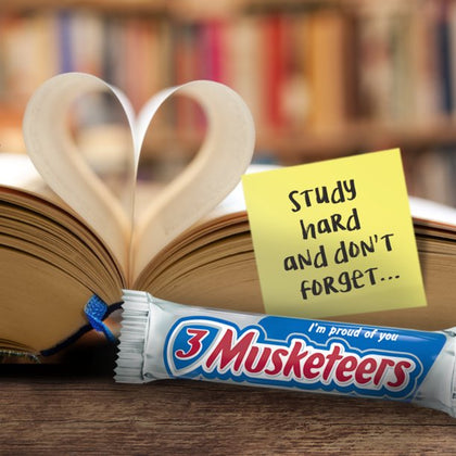 3 Musketeers Candy Milk Chocolate Bar, 1.92 oz