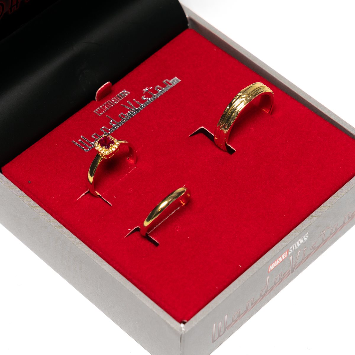 Wandavision Set De Anillos Pareja PRE VENTA Accesorios Mexicali