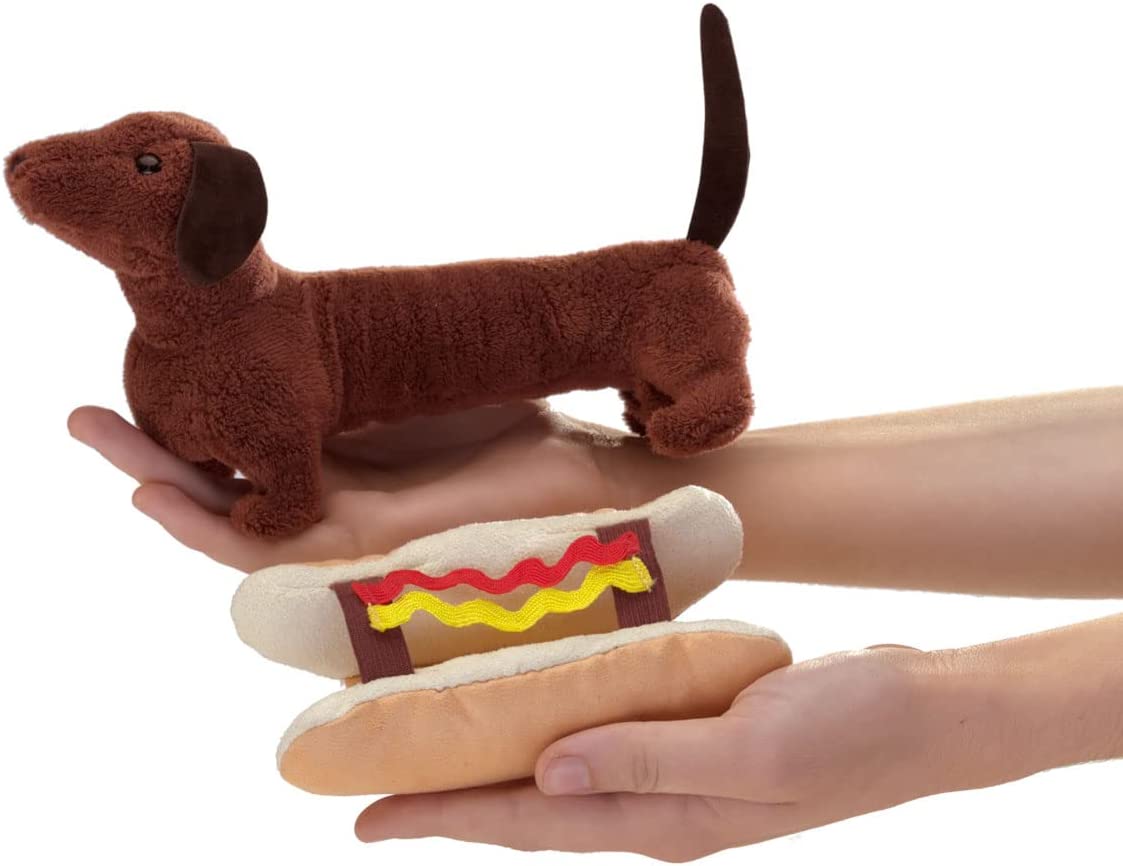 Peluche de perro salchicha hot sale