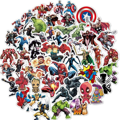 Avengers Marvel Set Calcamonias