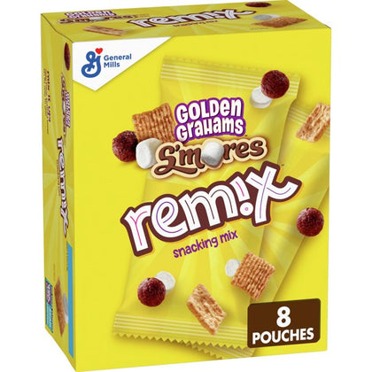 Golden Grahams Remix, S'mores Snack Mix, 8 Paquetes