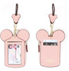 Mickey Mouse Porta Gafete Rosa