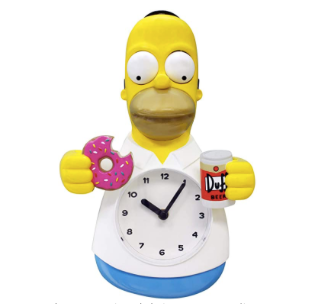 Los Simpson Reloj de Pared Homero Simpson