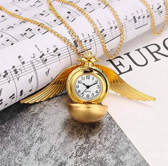 Reloj De Pulsera Con Colgante De Oro Para Personas Mayores