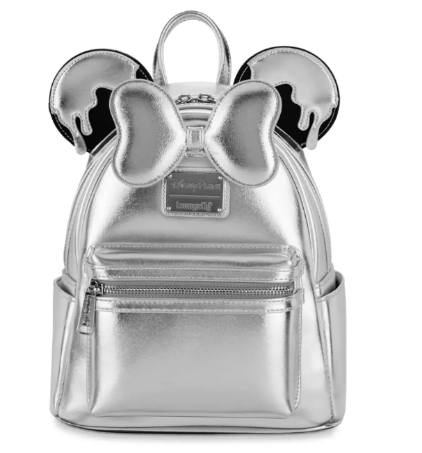 Mickey Mouse Mochila 100 Aniversario Plateada Accesorios Mexicali