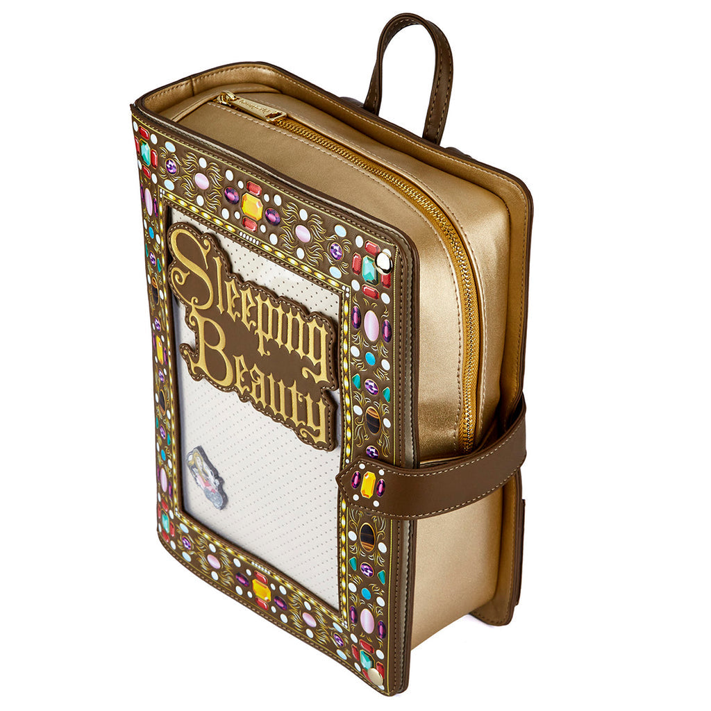 Bella Durmiente Princesa Aurora Bolsa Libro Crossbody Accesorios