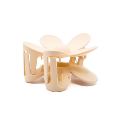 Pinza Flor Beige
