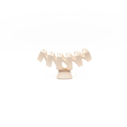 Pinza ZigZag Beige