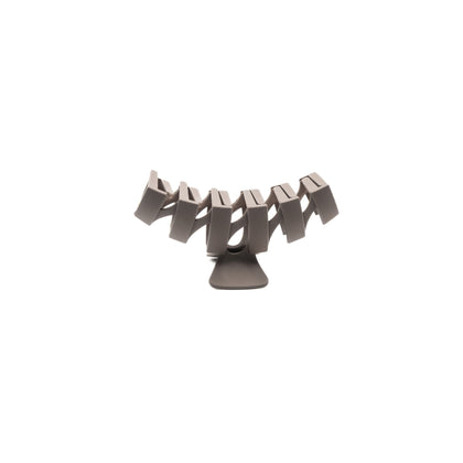 Pinza ZigZag Café Oscuro