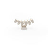 Pinza ZigZag Blanca
