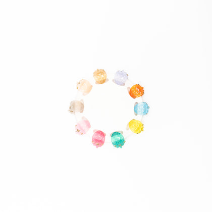Mini Pinzas De Fresas Multicolor