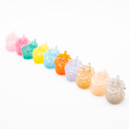 Mini Pinzas De Fresas Multicolor