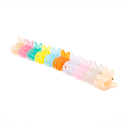 Mini Pinzas De Orejas Multicolor