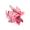 Pinza Mariposa Rosa Y Blanco