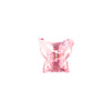Pinza Mariposa Rosa Y Blanco