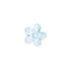 Pinza Flor Azul Y Blanco