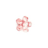 Pinza Flor Rosa Y Blanco