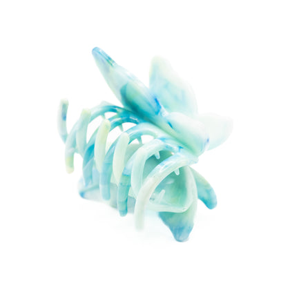 Pinza Mariposa Azul Y Verde