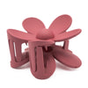 Pinza Flor Burgundy
