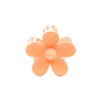 Pinza Flor Naranja Intenso