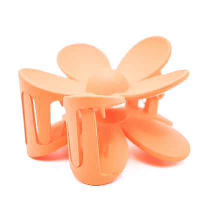 Pinza Flor Naranja Intenso
