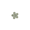 Pinza Flor Verde Musgo