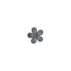 Pinza Flor Negro