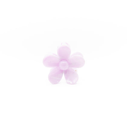 Pinza Flor Malva