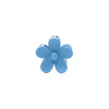 Set Pinzas Flor Azul