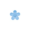 Pinza Flor Azul Rey