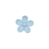 Pinza Flor Azul Gris