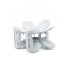 Pinza Flor Gris