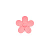 Pinza Flor Rosa Intenso