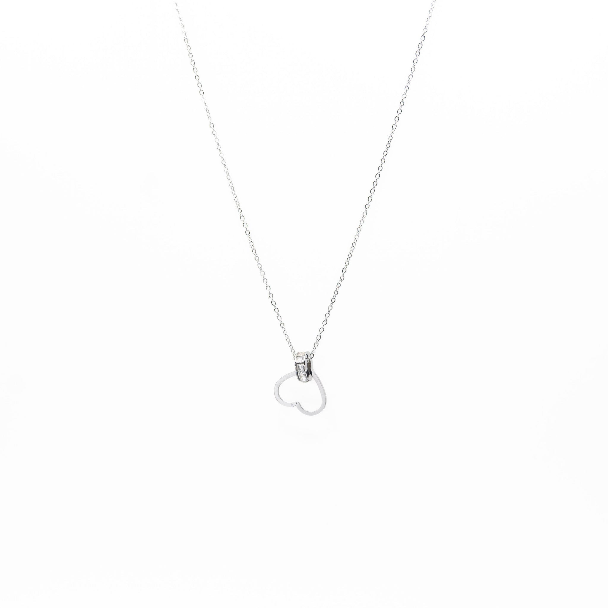 Collar De Corazón Strass