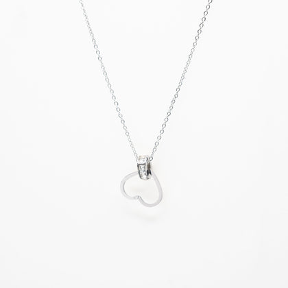 Collar De Corazón Strass
