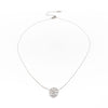 Collar De Flor Con Zirconia