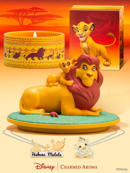 Rey Leon Simba Vela Magica Sopresa Con Joyeria