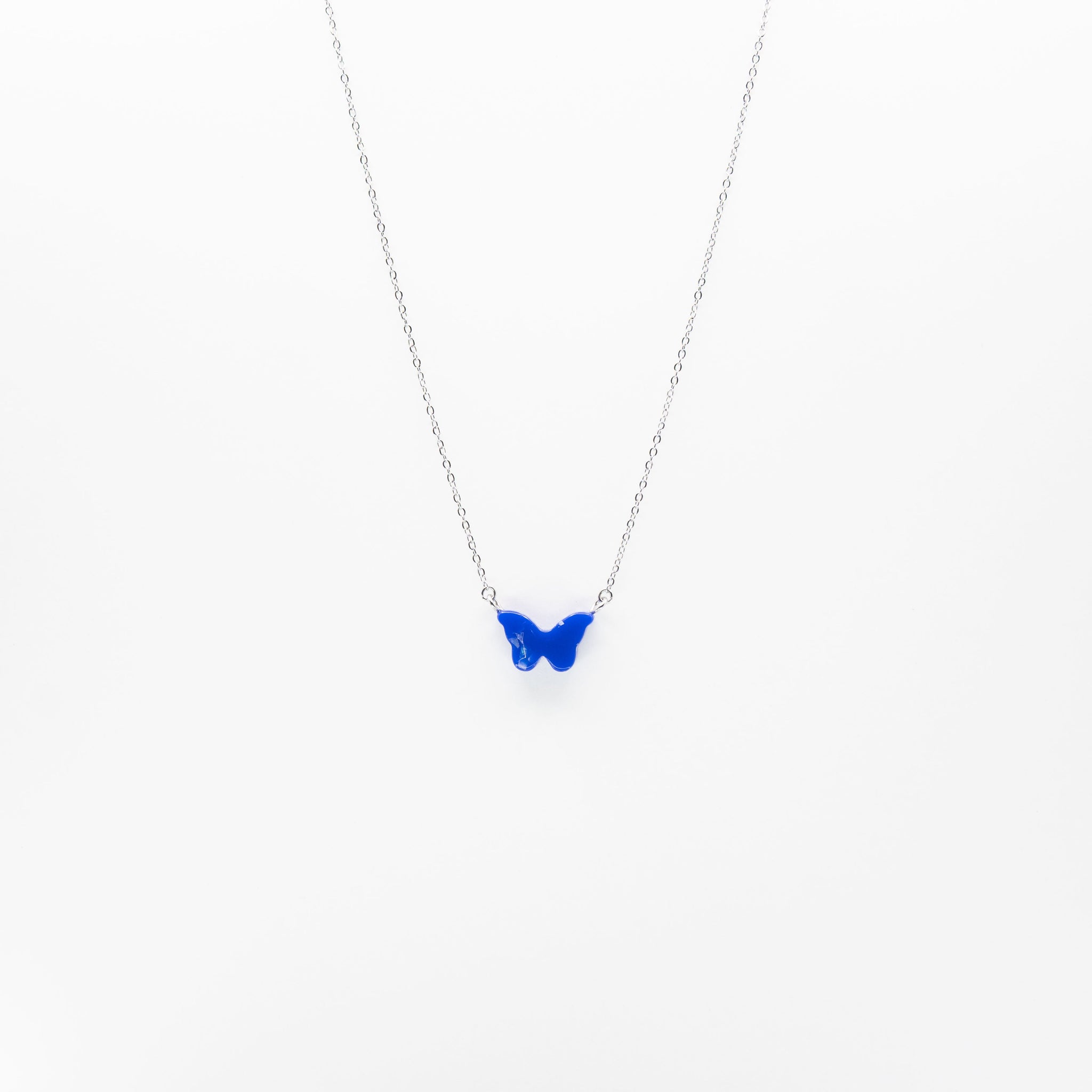 Collar Con Dije De Mariposa