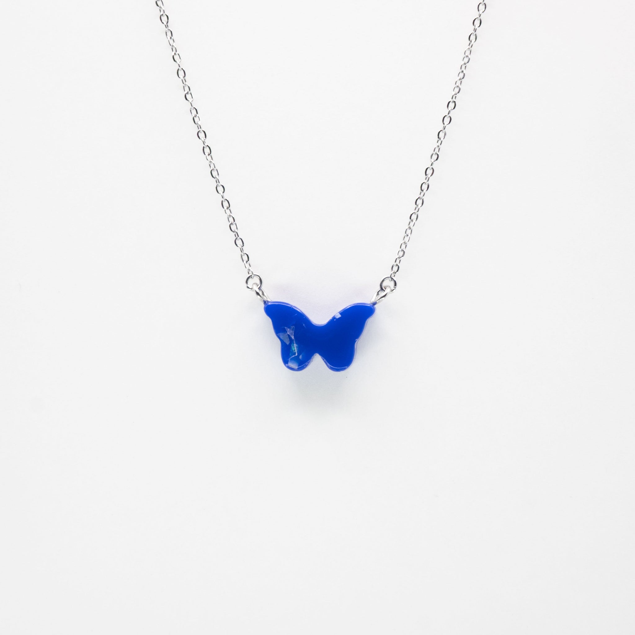 Collar Con Dije De Mariposa