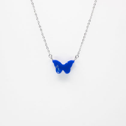 Collar Con Dije De Mariposa