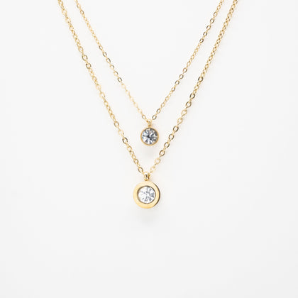 Collar Multicadena Cubic Zirconia