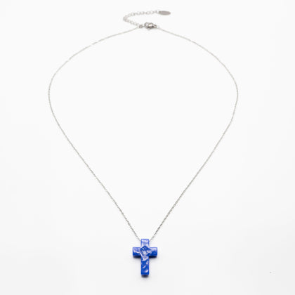 Collar Con Dije De Cruz