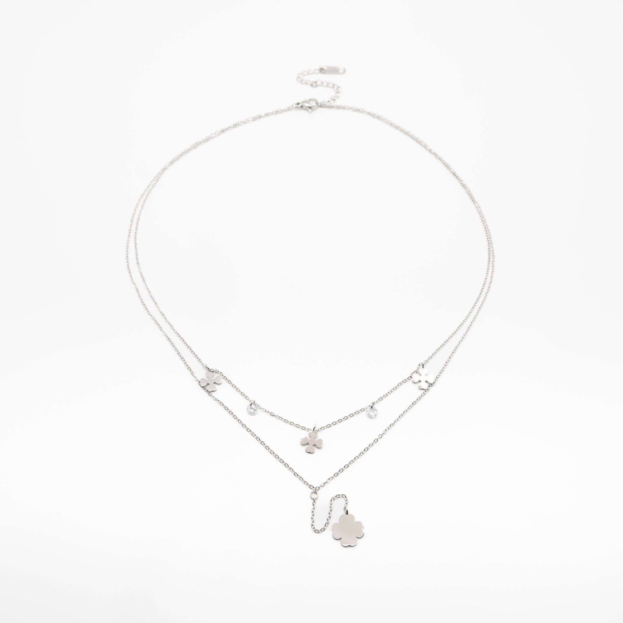 Collar Multicadena Tréboles