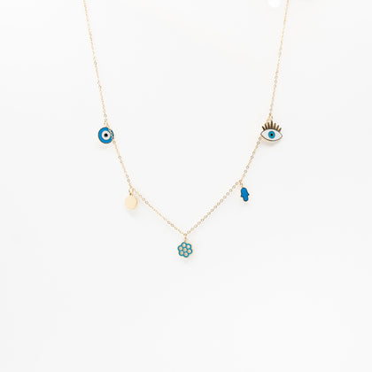Collar Multidije Azul