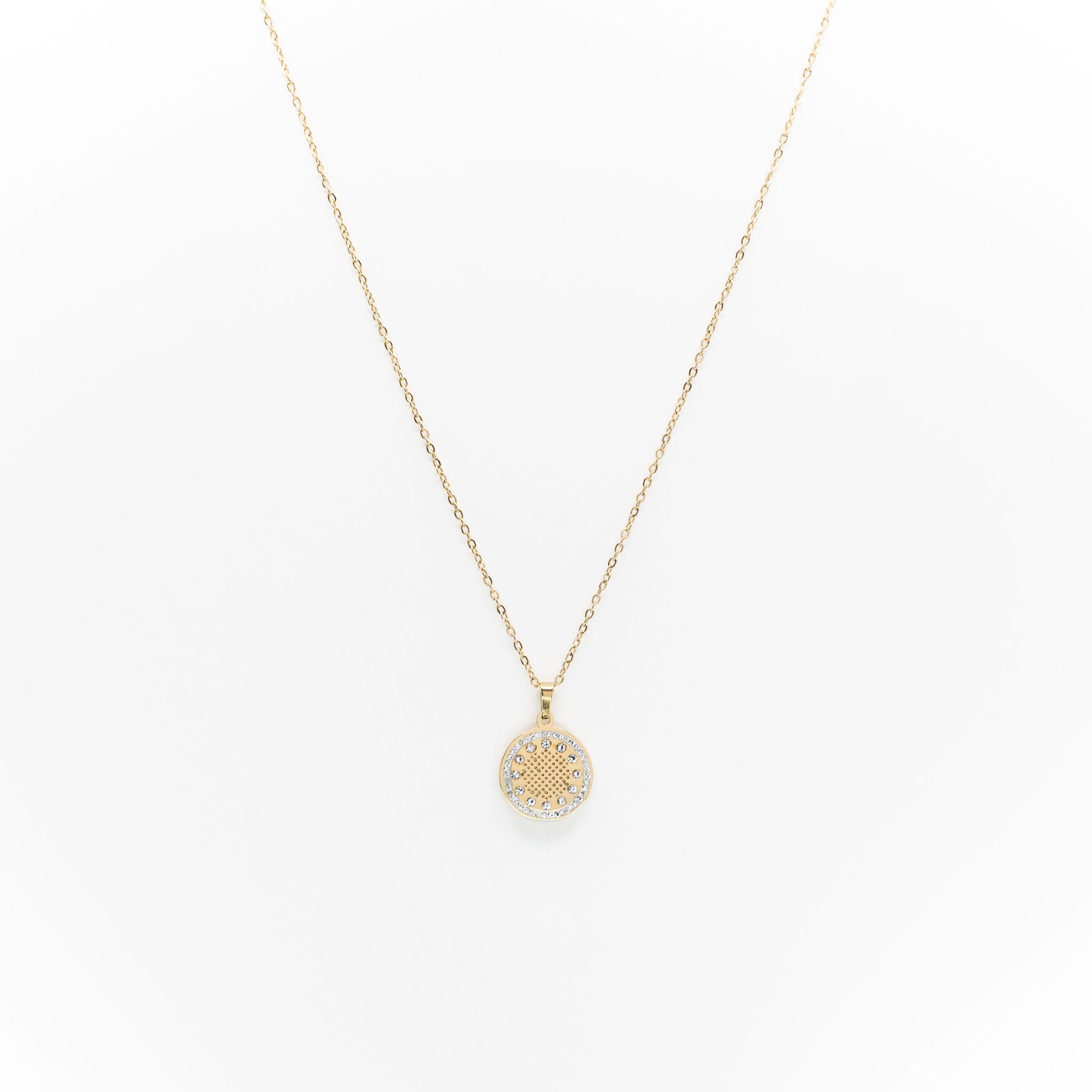 Collar Dije Calado Strass